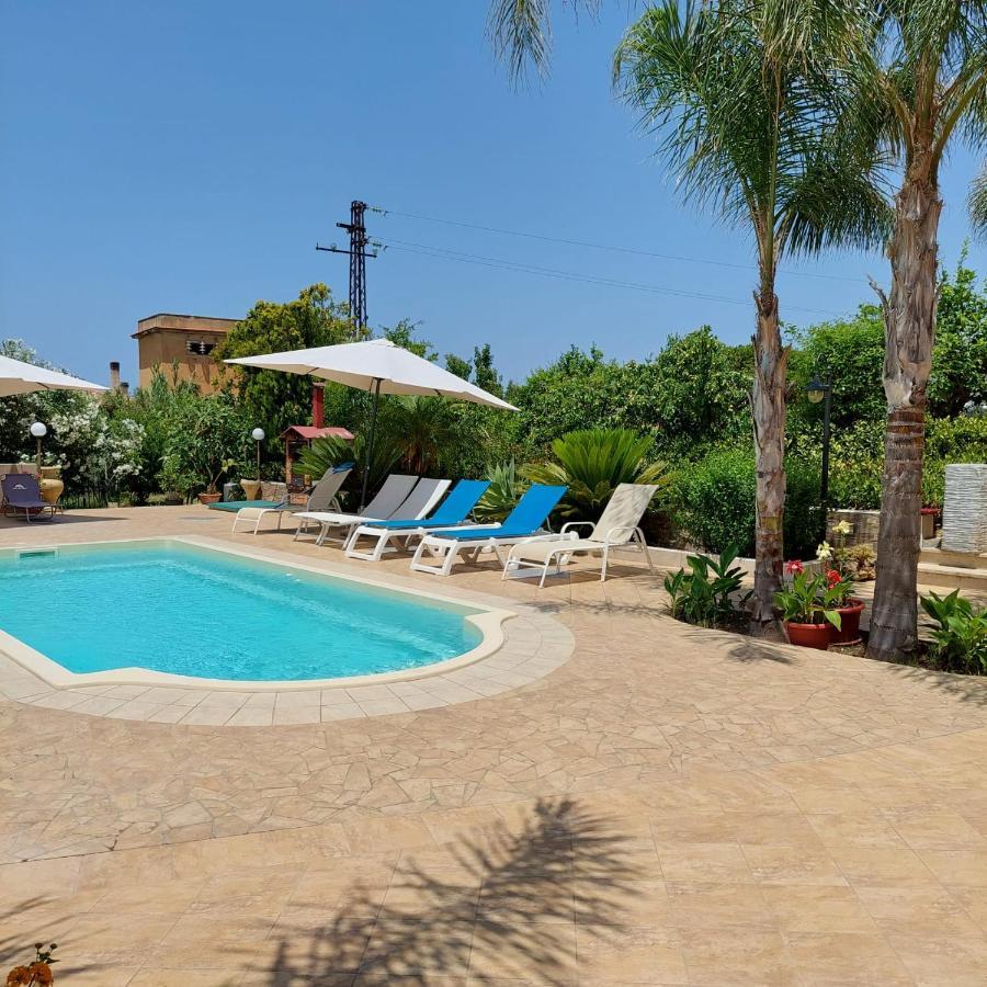 Villa Summer Trappeto  Luaran gambar