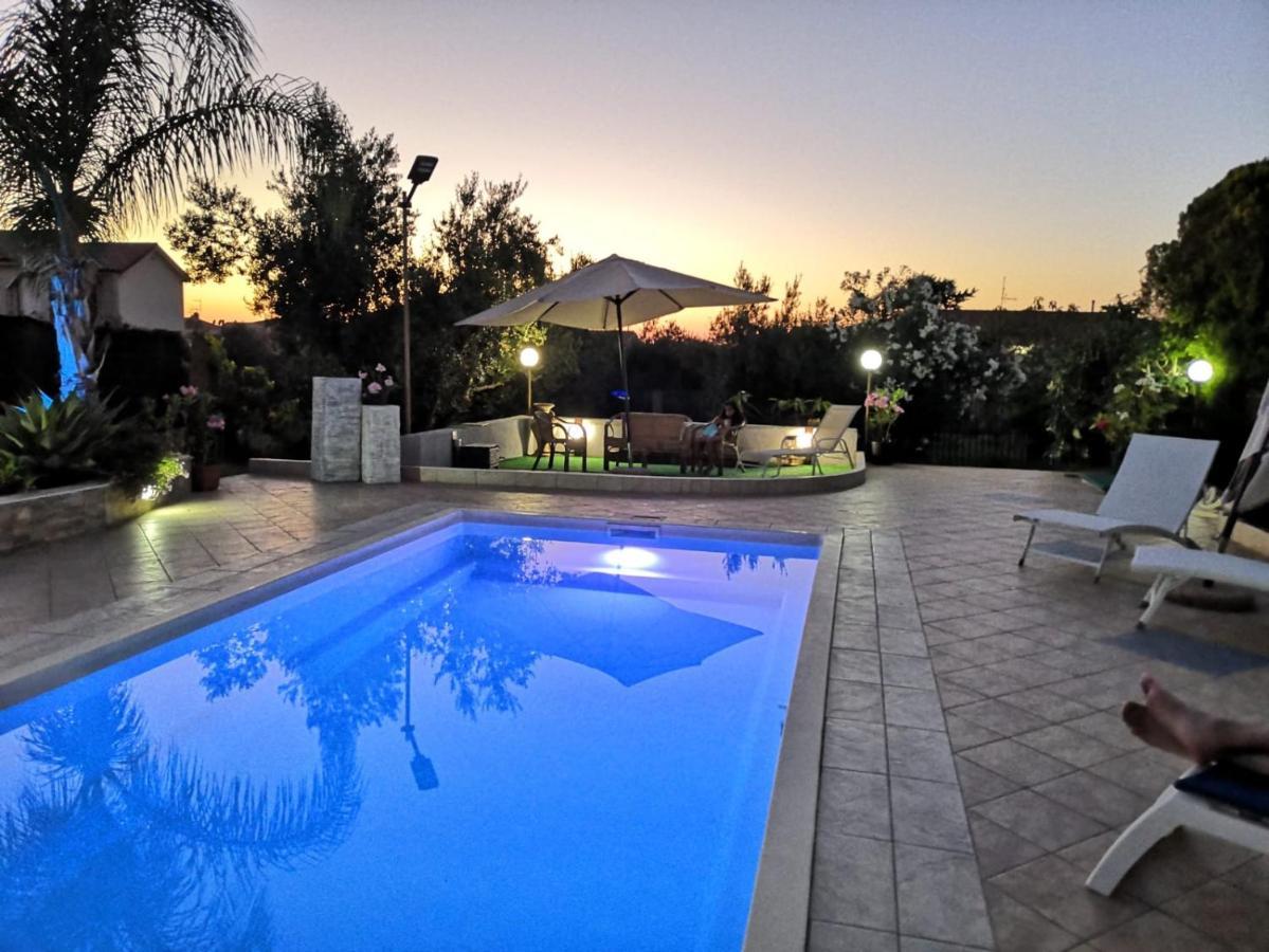 Villa Summer Trappeto  Luaran gambar