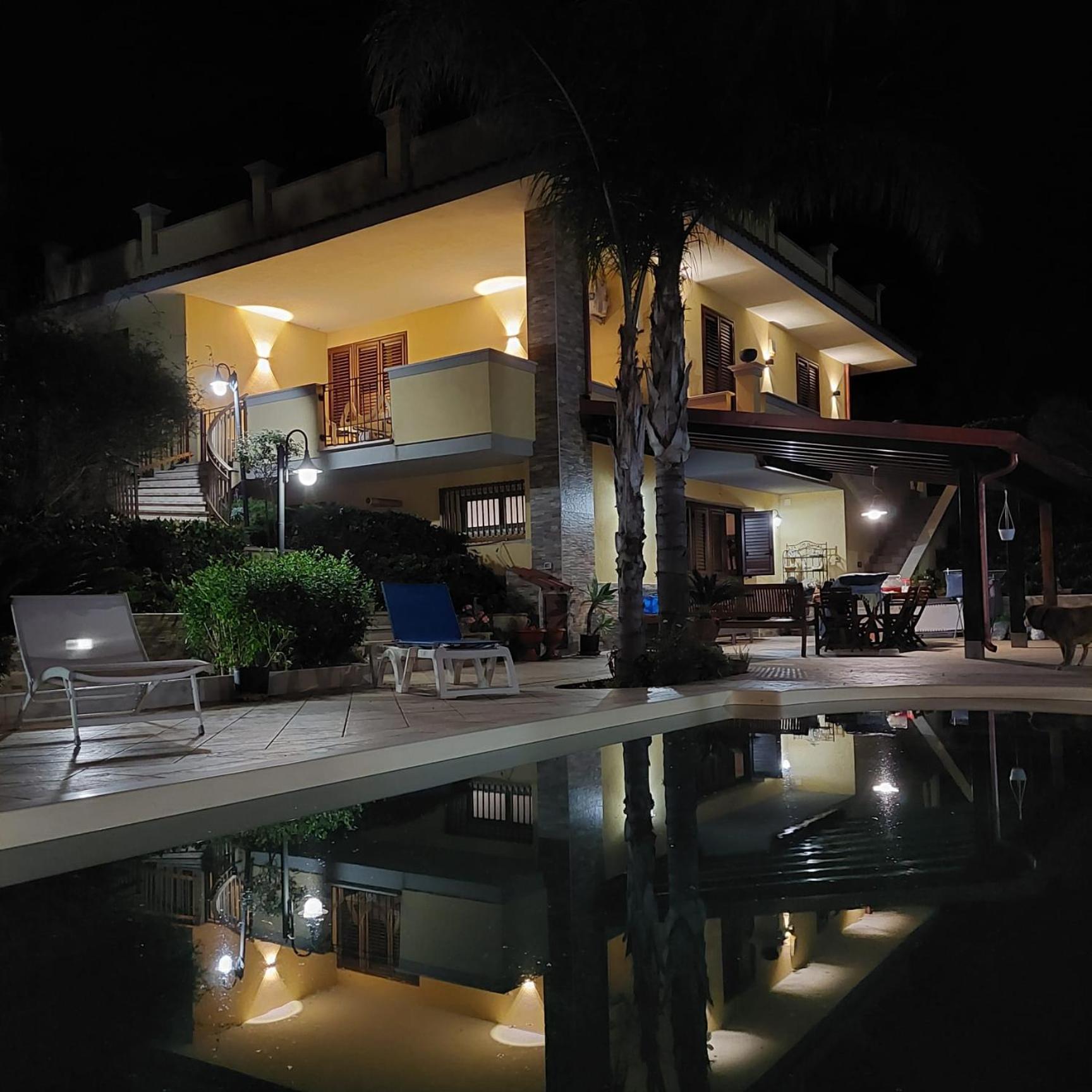 Villa Summer Trappeto  Luaran gambar