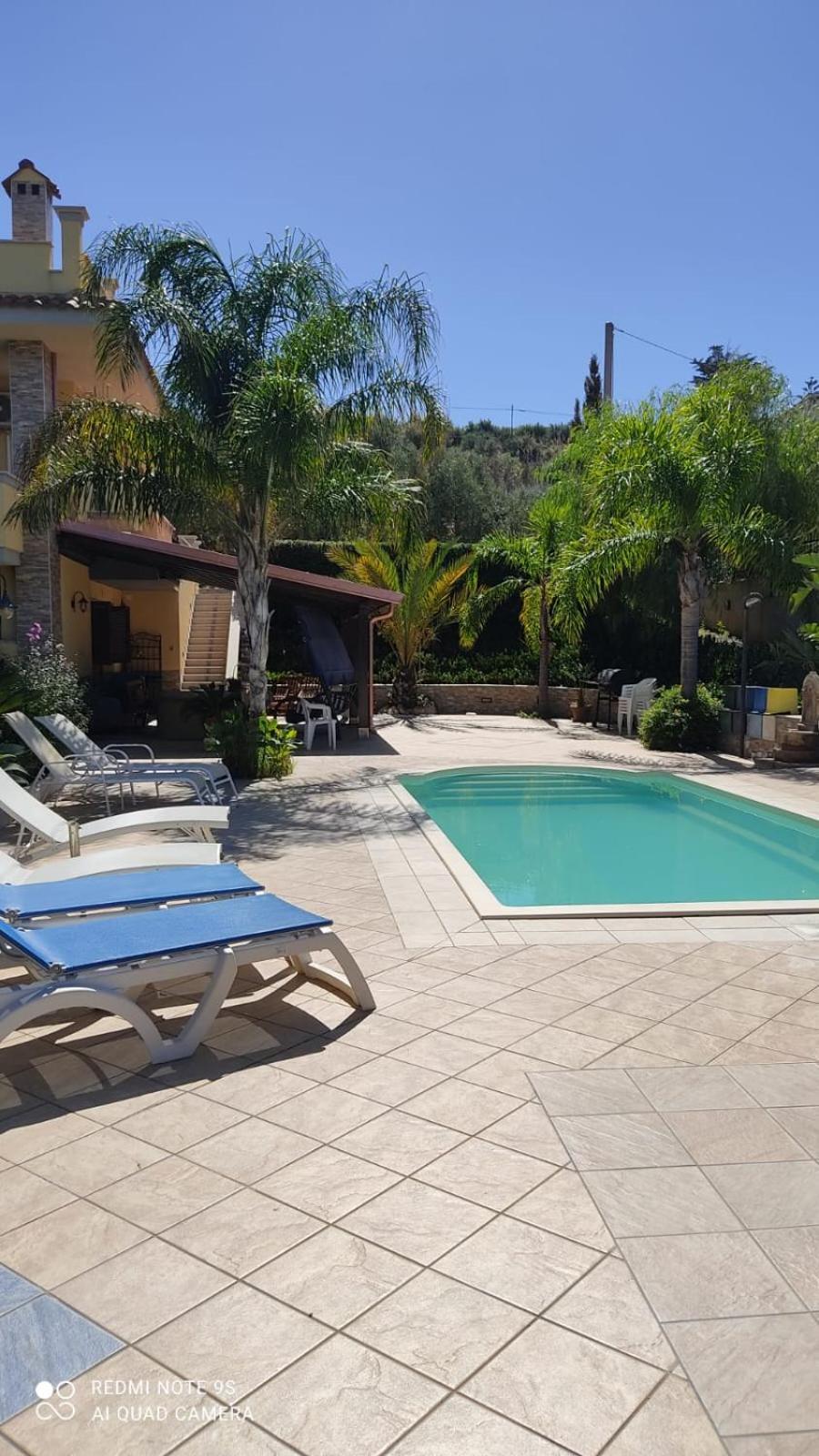 Villa Summer Trappeto  Luaran gambar